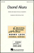 Duond Akuru SSA choral sheet music cover